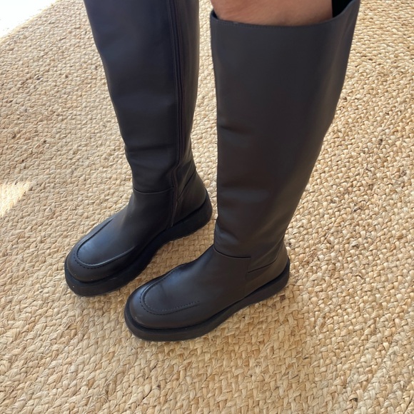 Revolve NWT Paloma Barceló Knee Platform Leather Boots. LOVE - Picture 11 of 16